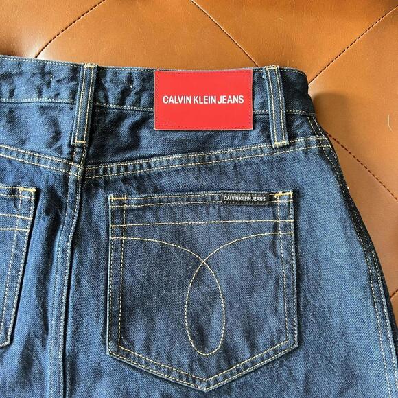 Calvin Klein Jeans Denim Skirt Size 28 - Picture 4 of 4